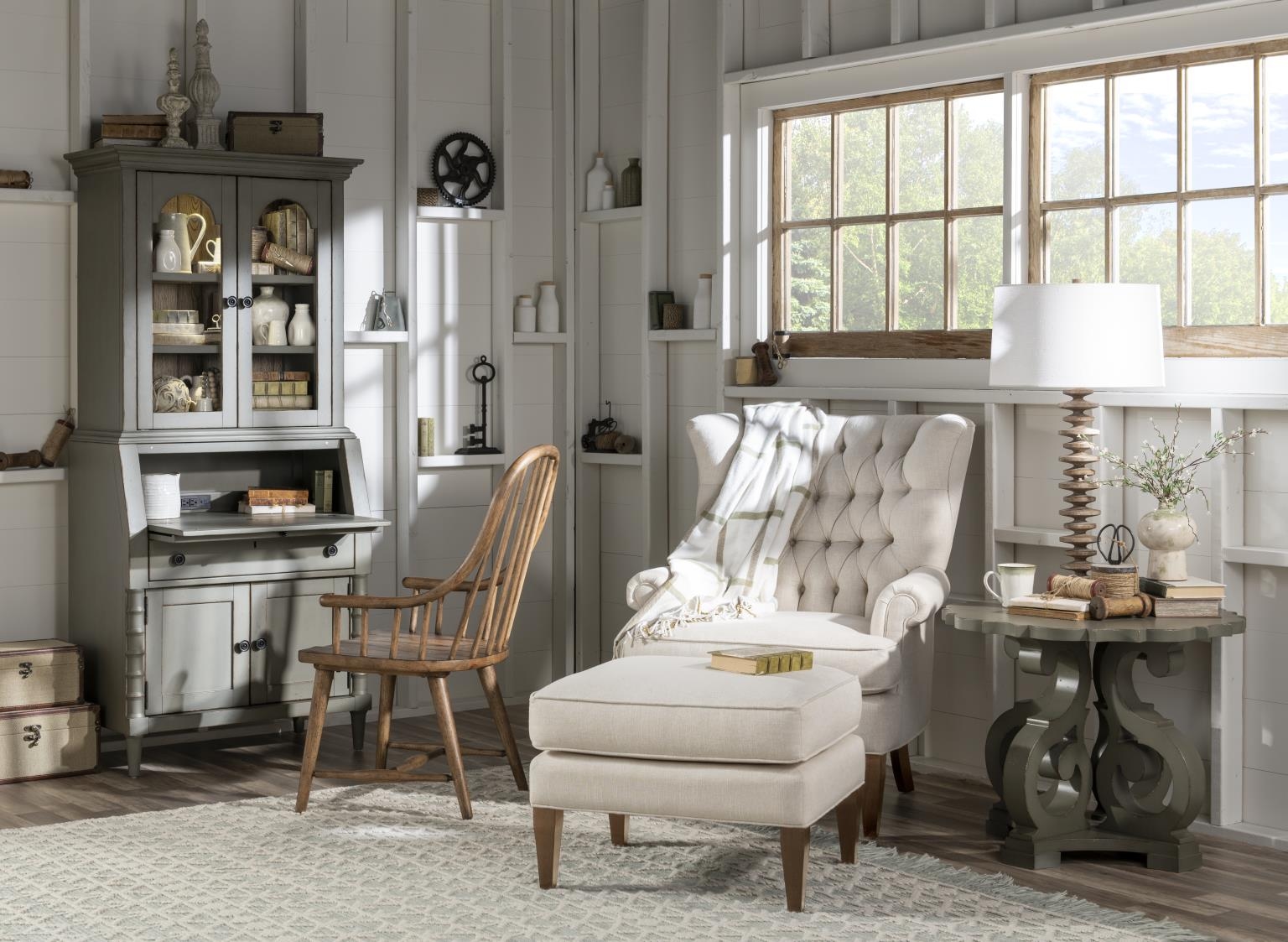 Legacy Classic Vintage Market Secretary Cabinet Complete