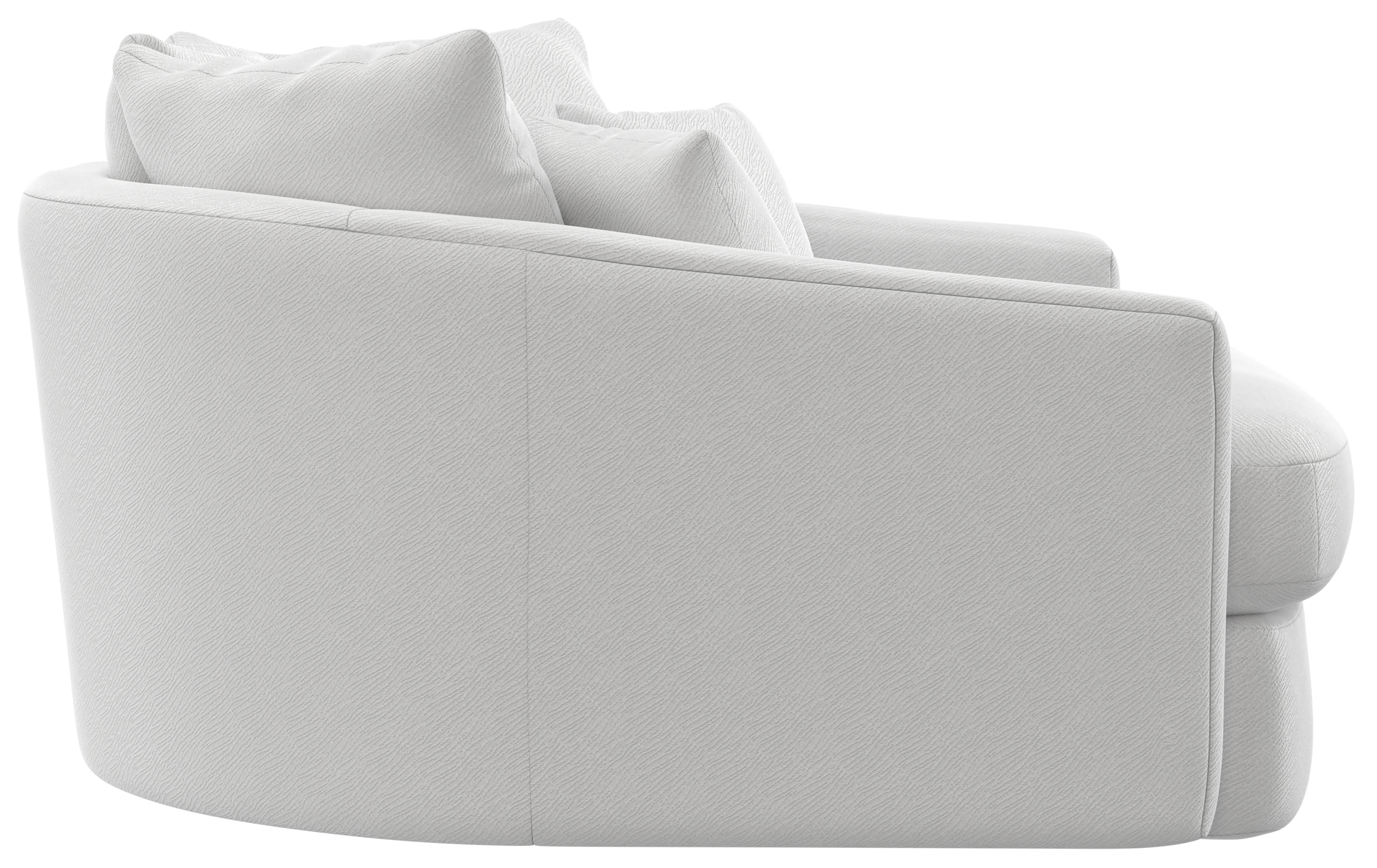 Round Accent Cuddle Chaise