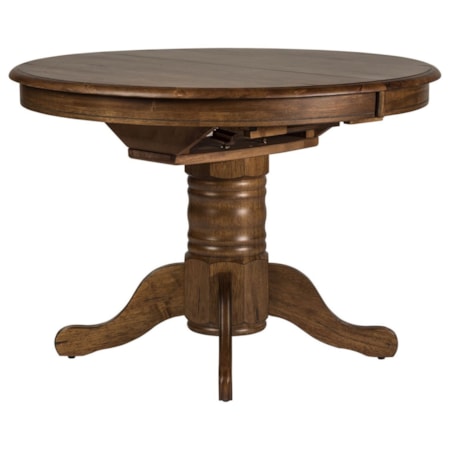 Oval Pedestal Dining Table