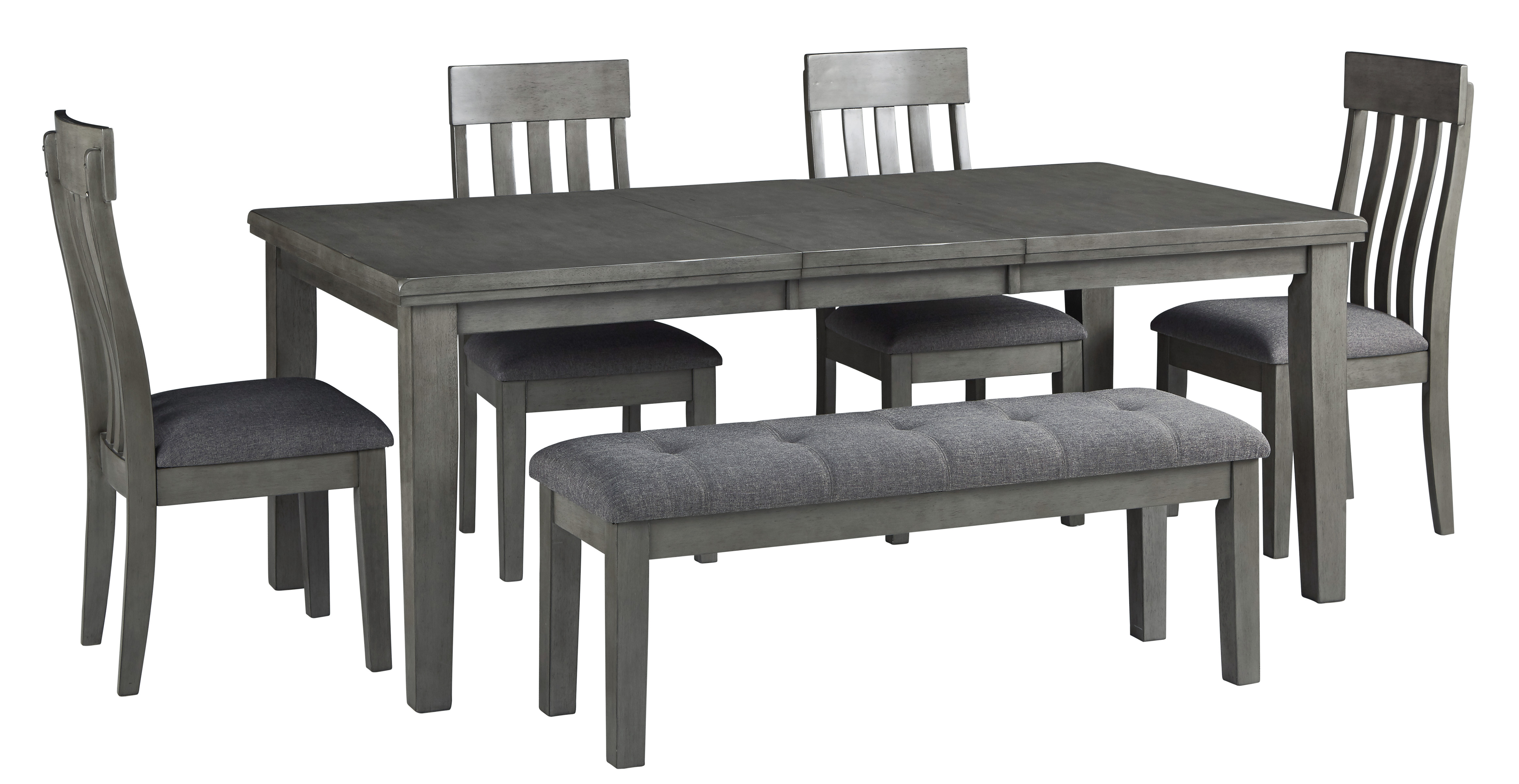 ashley furniture 6 piece dining set with bench