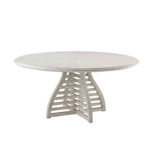 Pine Slatted Dining Table