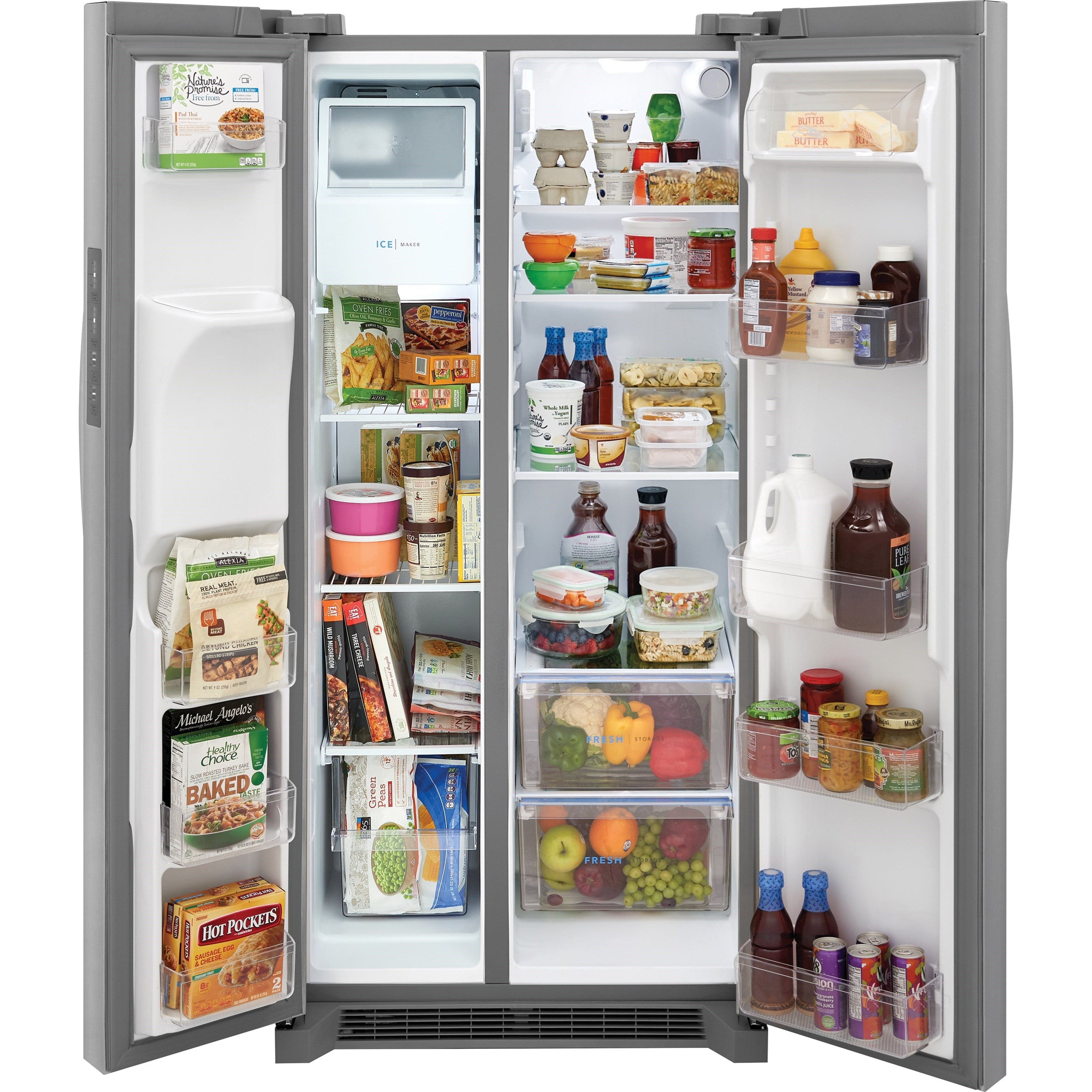 Frigidaire Refrigerators Side By Side Freestanding Refrigerator