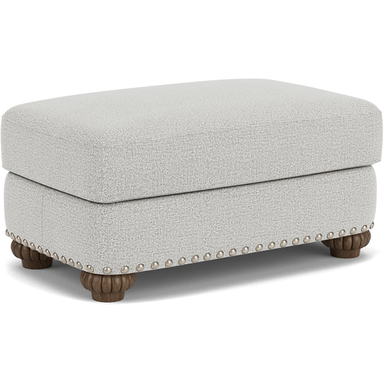 Flexsteel Patterson Ottoman w/ nails