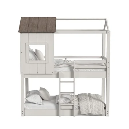 Farmhouse Loft Bunk Bed