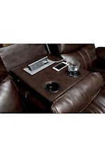 FUSA Listowel Transitional Reclining Sofa and Loveseat Set with Plush Cushions