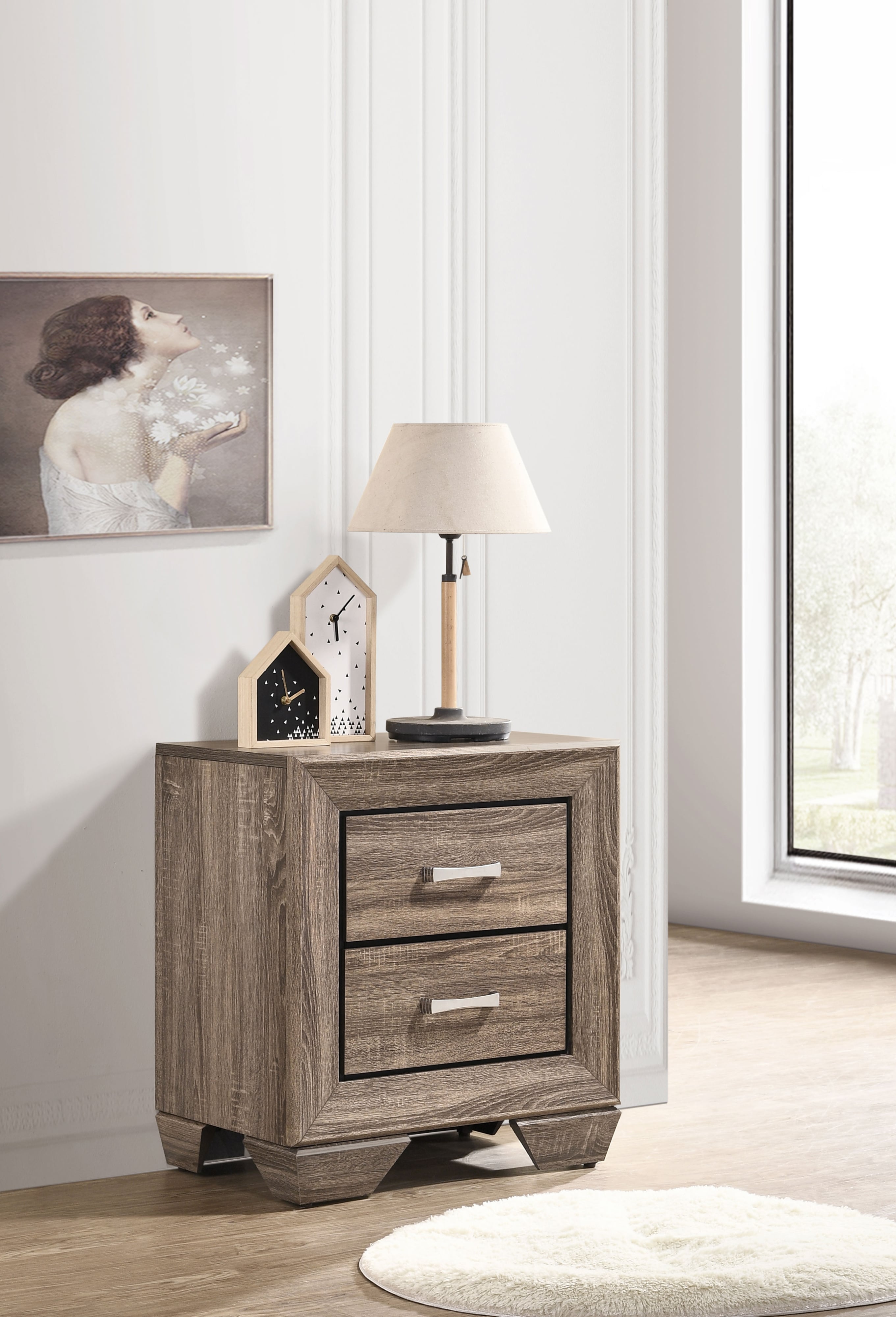 Coaster Kauffman 2-drawer Nightstand