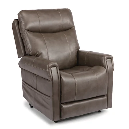 Power Lift Recliner with Right-Hand Control and Power Headrest with Lumbar Mechanism