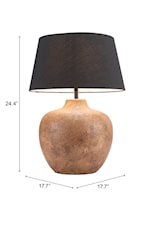 Zuo Basil Lighting Collection Contemporary Table Lamp