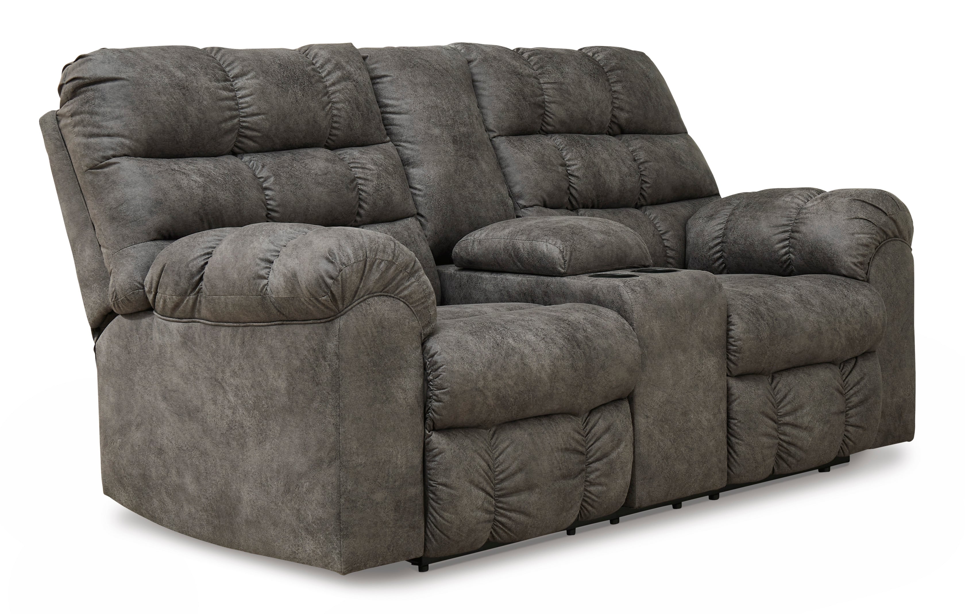 Acieona reclining deals loveseat with console