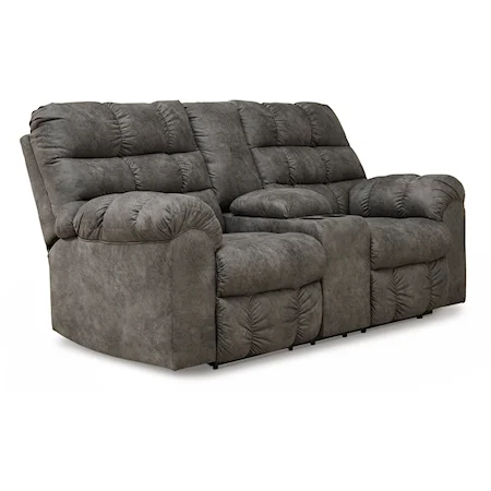 Reclining Loveseat with Console