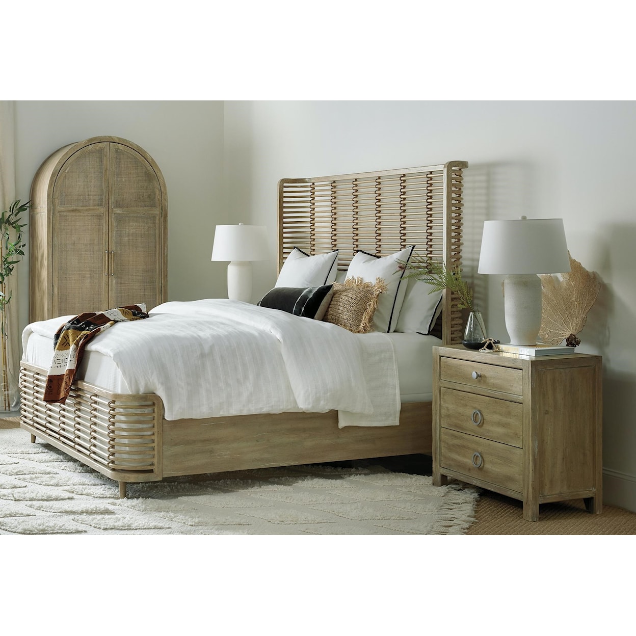 Hooker Furniture Surfrider California King Bedroom Group