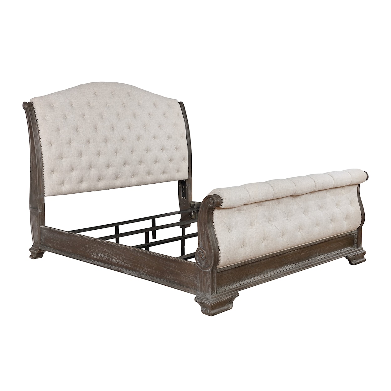 Crown Mark Sheffield Upholstered Queen Bed