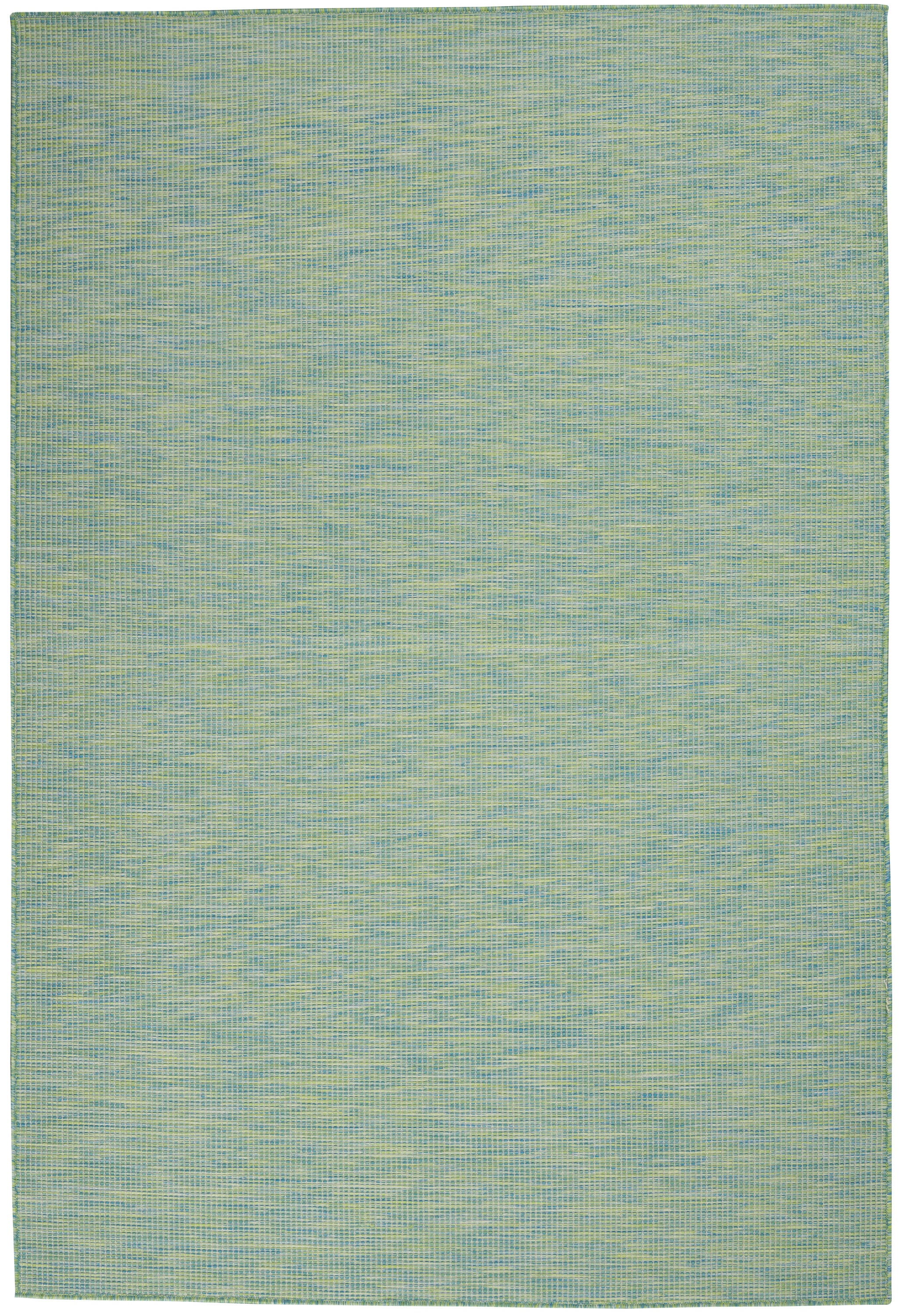 4' x 6' Blue/Green Rectangle Rug