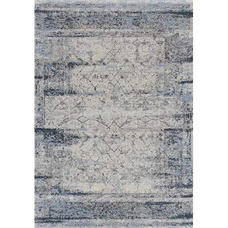 3'3" x 5'3" Silver Rectangle Rug