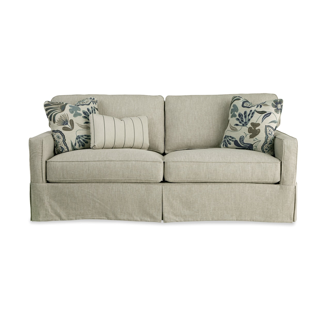 Hickorycraft 937450BD 2-Cushion Slipcover Sofa