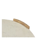 Moe's Home Collection Dala Contemporary Marble Tabletop Console Table