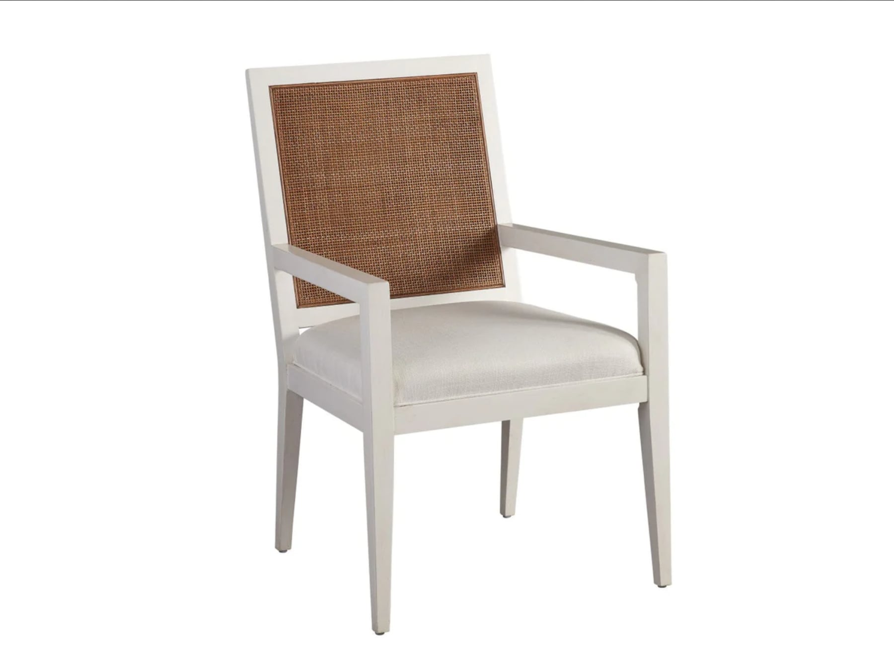Upholstered Woven Arm Chair
