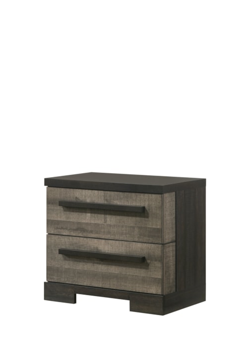 Remington Contemporary 2-Drawer Nightstand