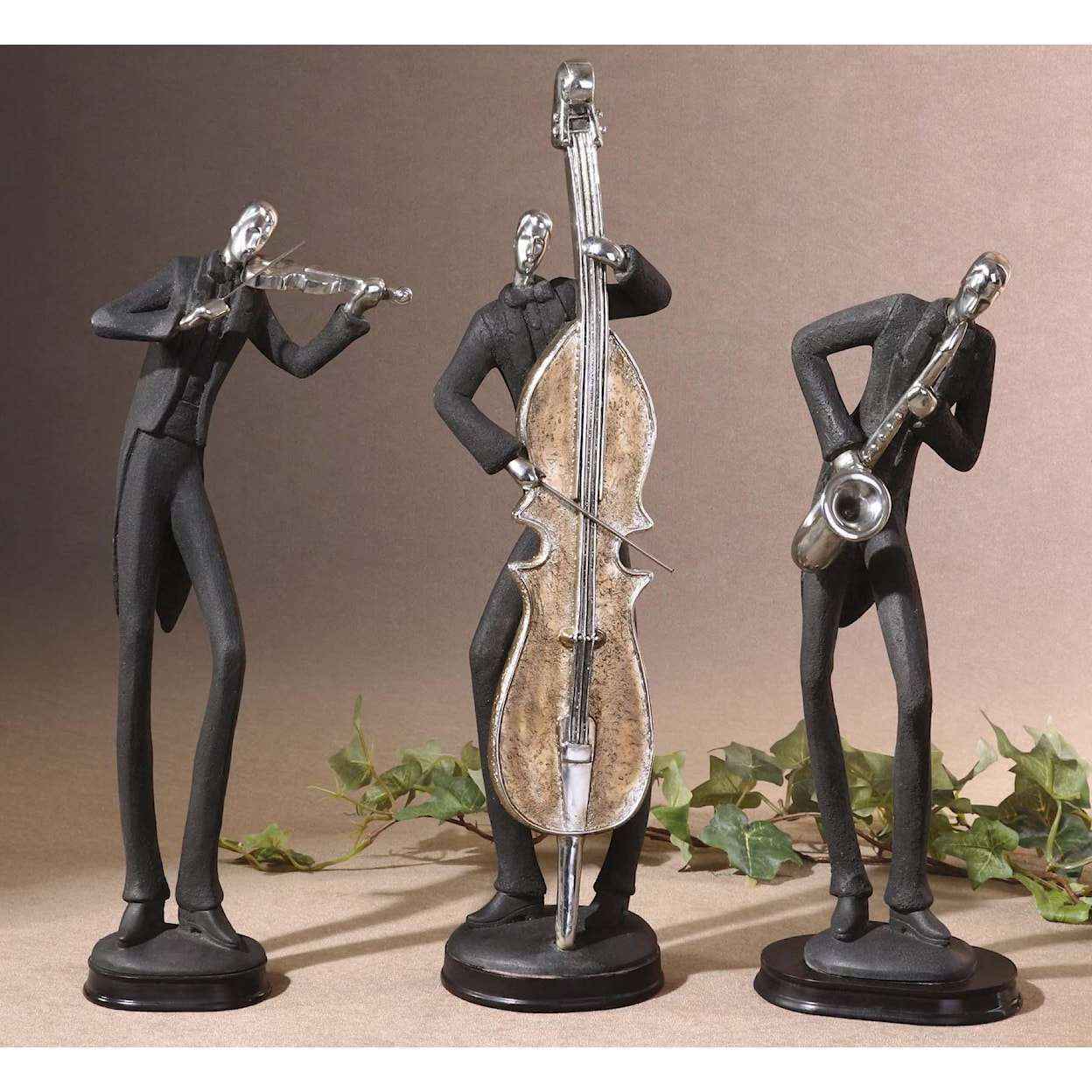 Uttermost Accessories - Statues and Figurines Musicians Accessories Set of 3