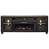 Signature Design by Ashley Foyland 83" TV Stand with Electric Fireplace