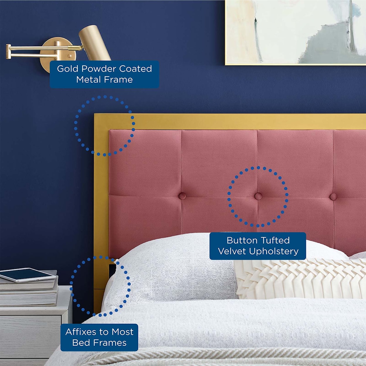 Modway Teagan King Headboard