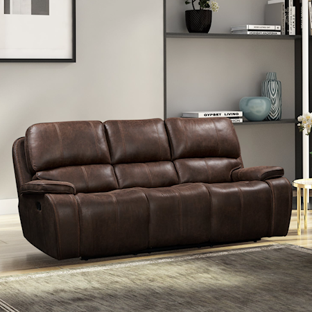 Casual Power Reclining Sofa