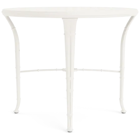 36" Rd. Cast Aluminum Bistro Umbrella Table