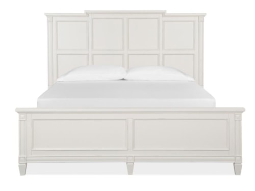 Cottage California King Panel Bed