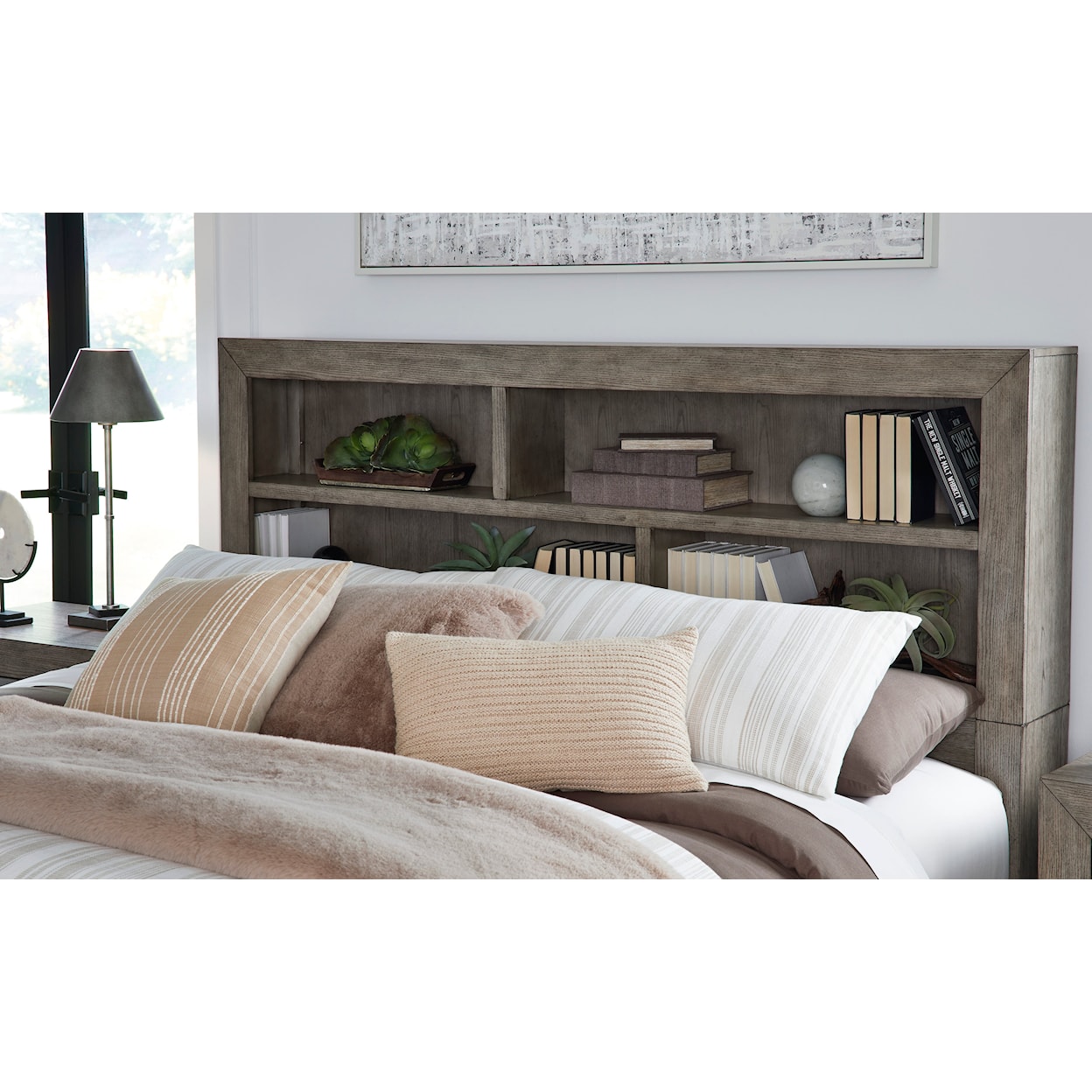 Ashley Furniture Benchcraft Anibecca California King Bookcase Bed