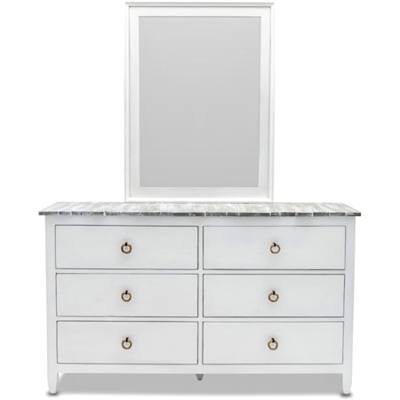 Dresser and Mirror