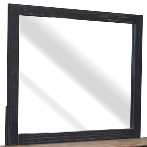 Transitional Landscape Dresser Mirror