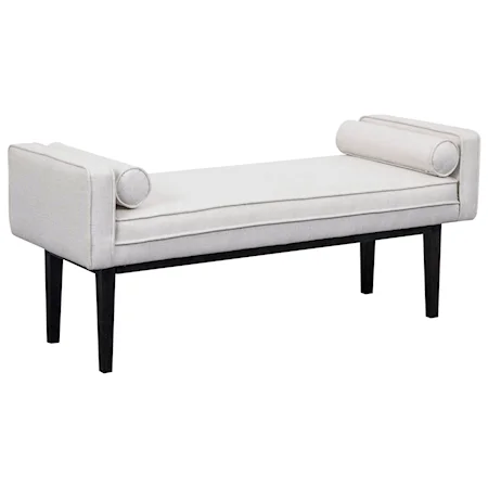 Contemporary Upholstered Bed Bench
