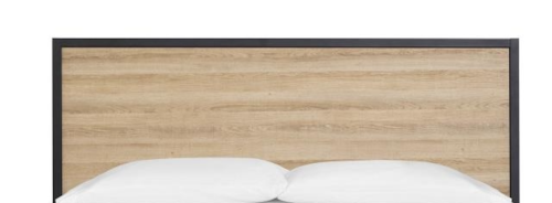 Modern Industrial King Panel Headboard