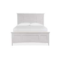 Modern Farmhouse Queen Panel Bed with Regular Rails