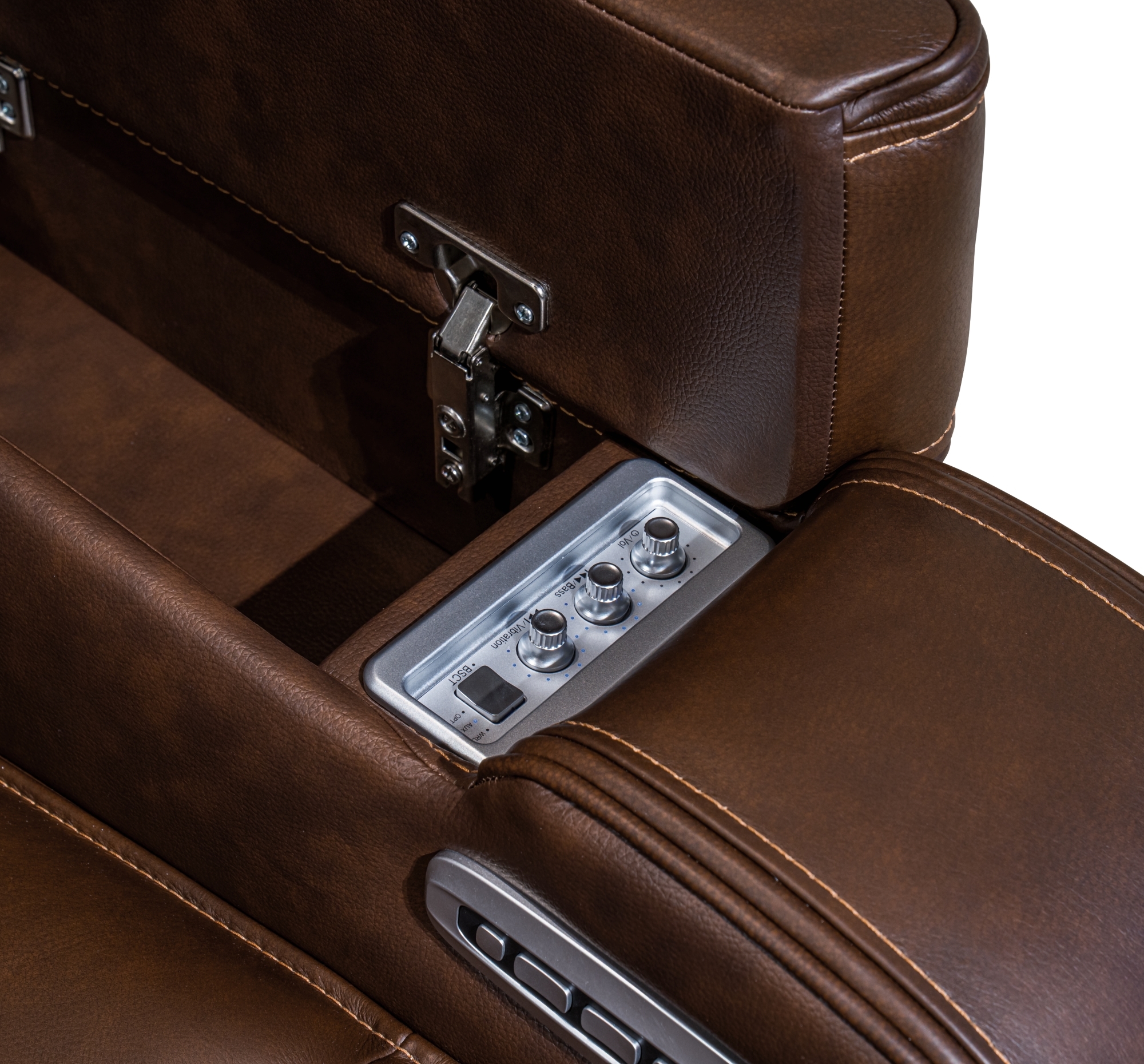 Signature Design by Ashley Knightington Power Recliner W/Audio Seating