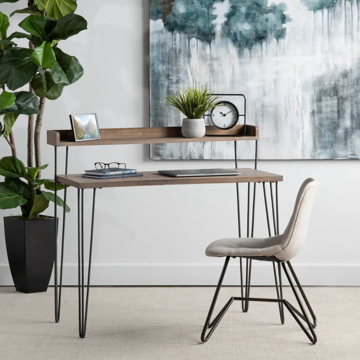 Crestview Collection Cody Writing Desk