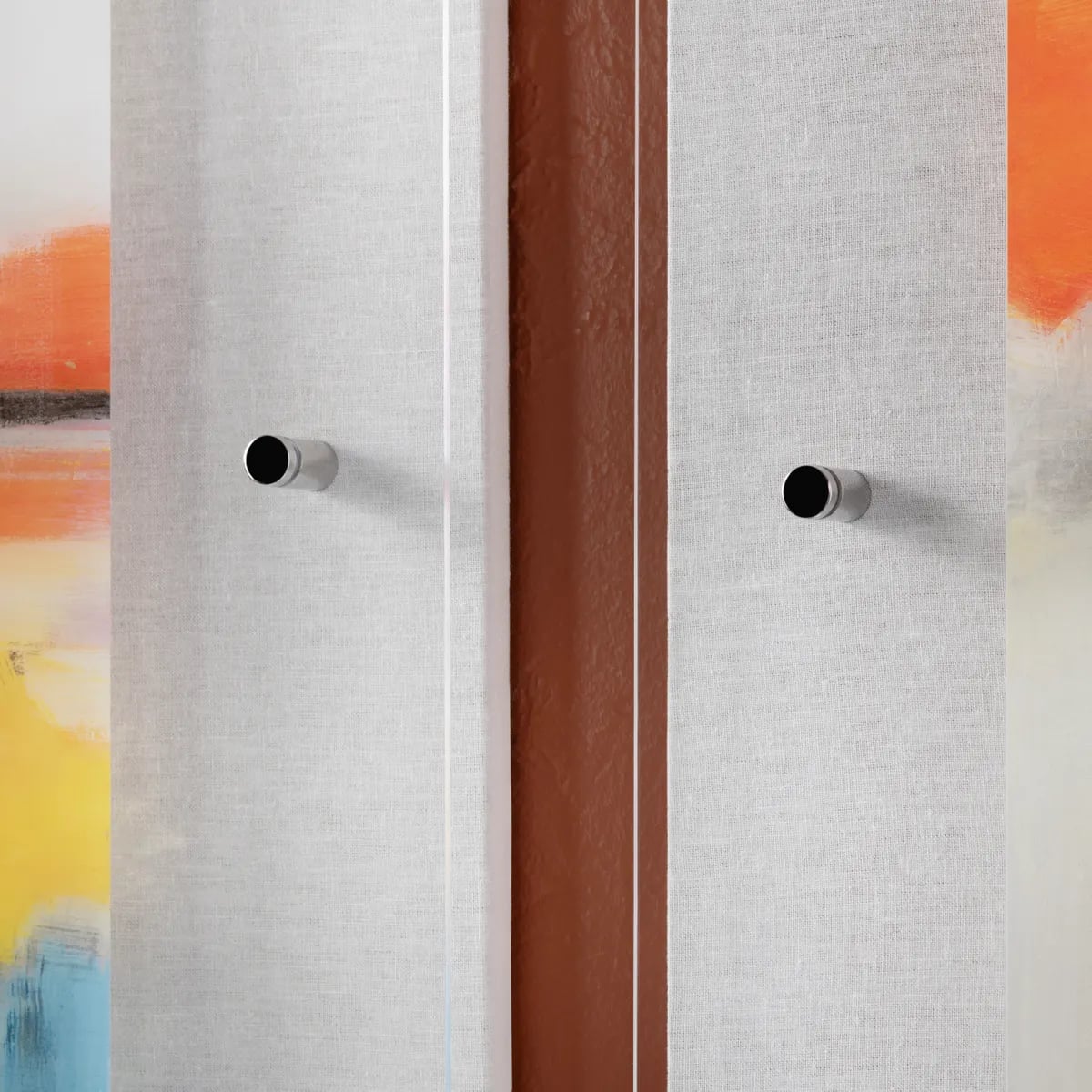 Color Waves 2 Acrylic Painting - Set of 2