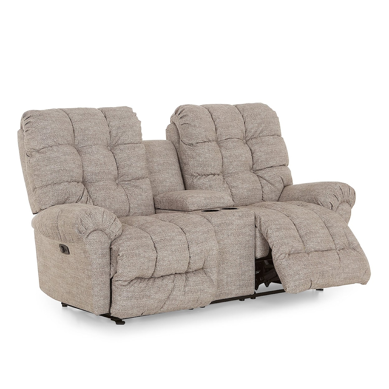 Bravo Furniture Corey Rocker Console Loveseat