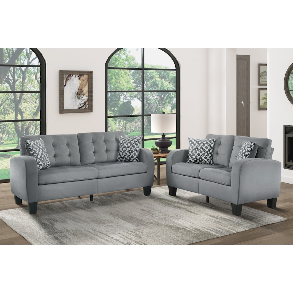 Homelegance Furniture Sinclair 2-Piece Living Room Set