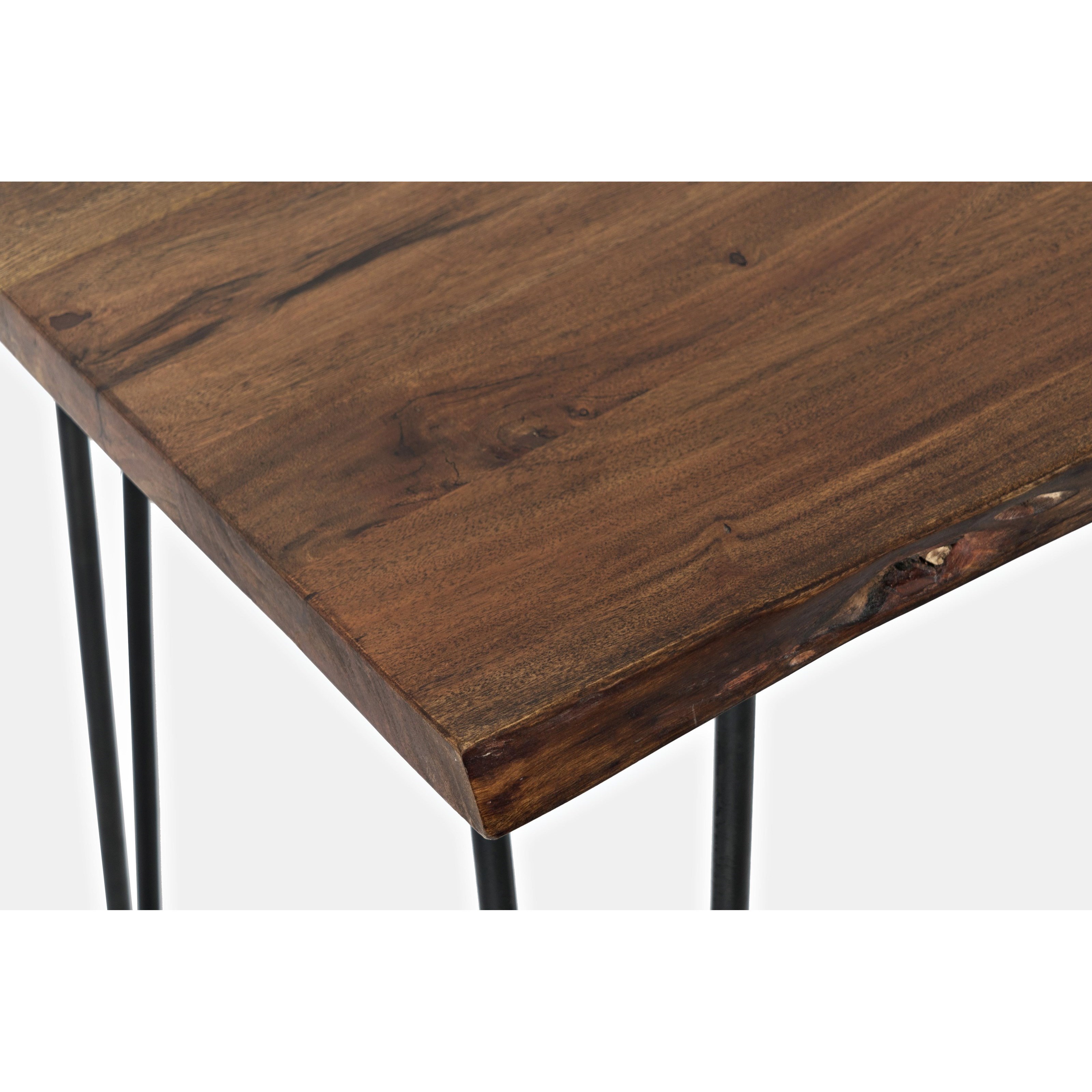 Jofran Nature's Edge 12032040114600 Live Edge Counter Height Table 52