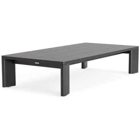 72" Rectangular Aluminum Coffee Table