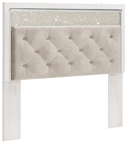 Queen Upholstered Panel Headboard