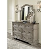 Ashley Furniture Signature Design Lodenbay Dresser and Mirror