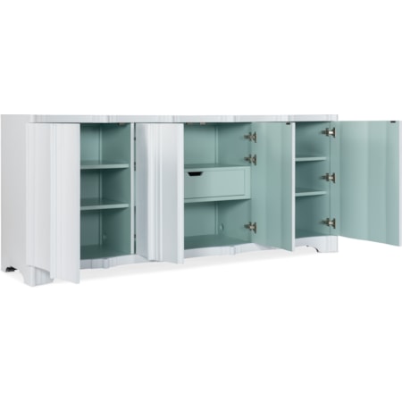 4-Door Entertainment Console