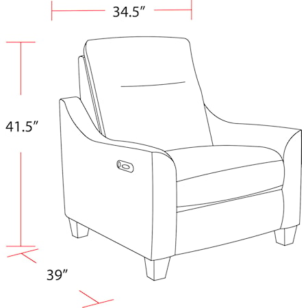 Power Reclining Sofa and Recliner Set