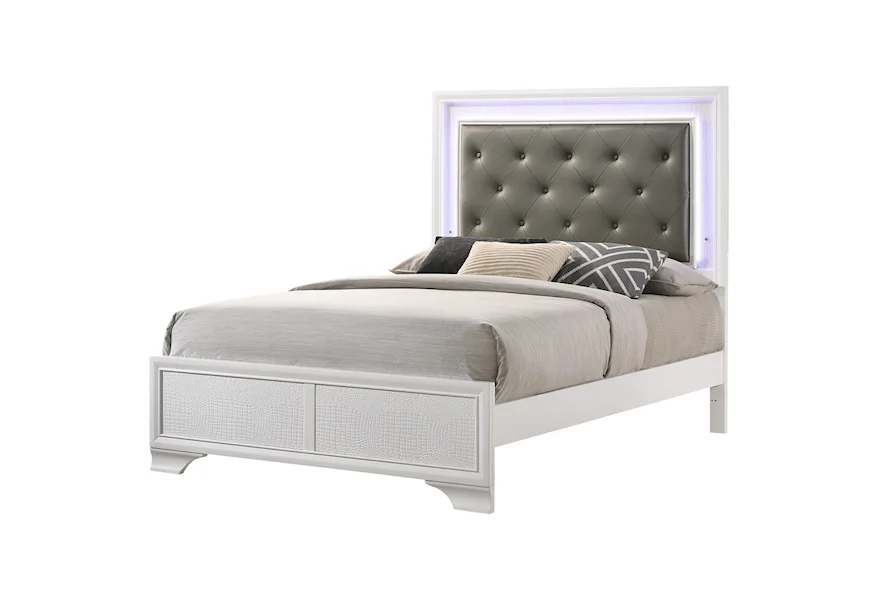 Lyssa Upholstered Full Bed by Crown Mark at Royal Furniture