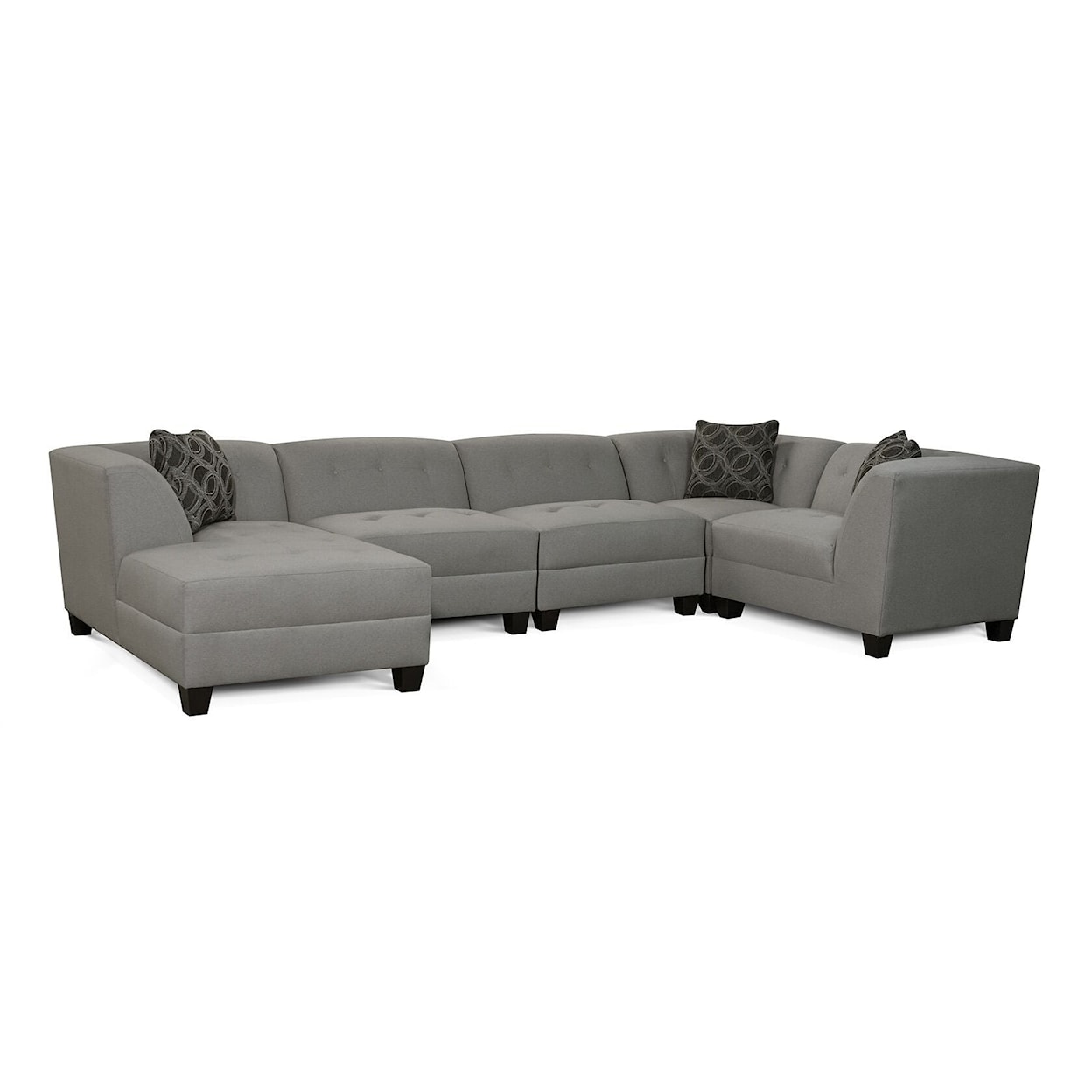 Dimensions 4M00 Series Sectional Sofa