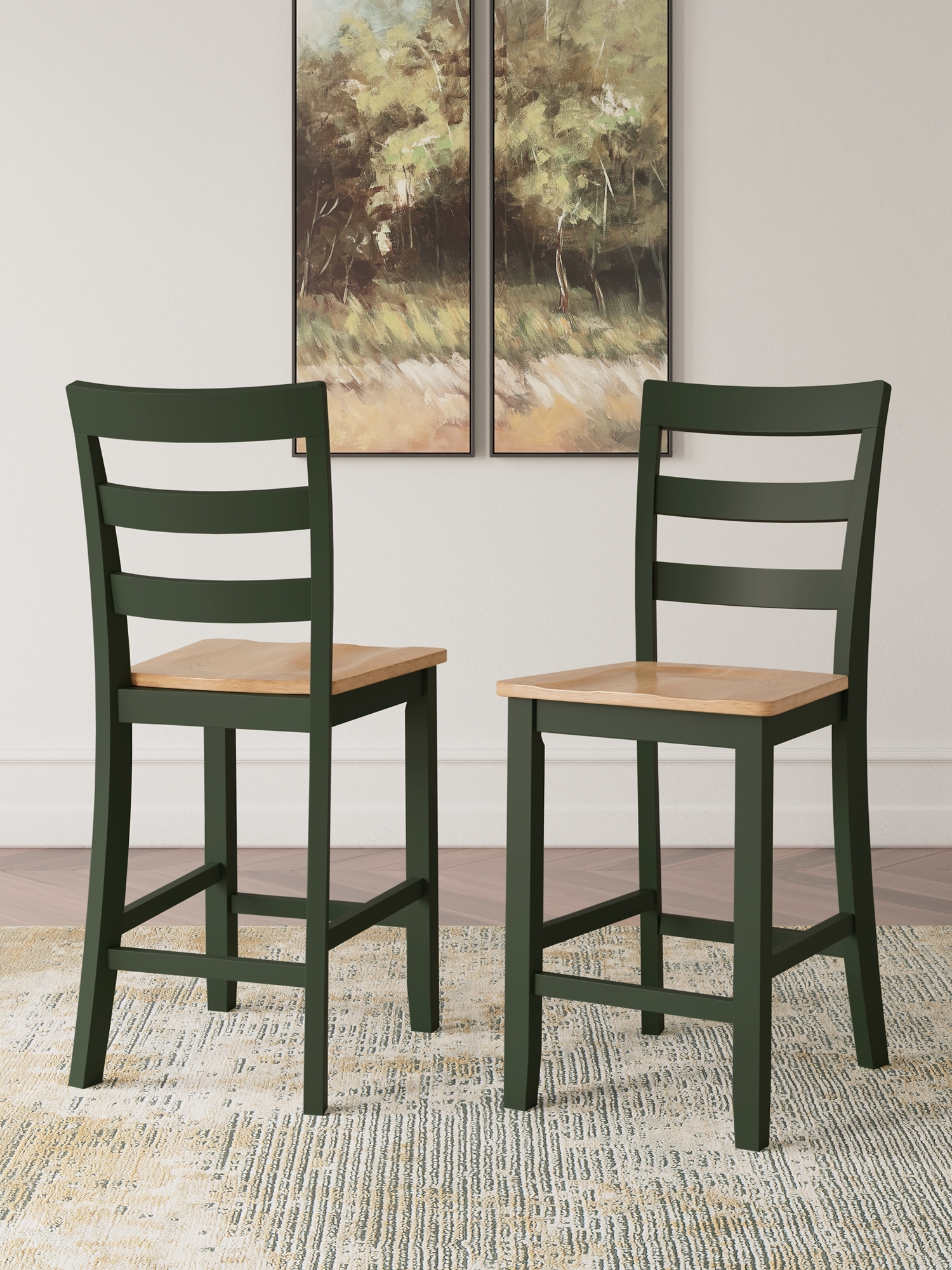 Signature Design by Ashley Gesthaven 3-Piece Counter Height Dining Set