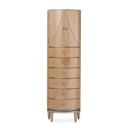 6-Drawer Swivel Lingerie Chest