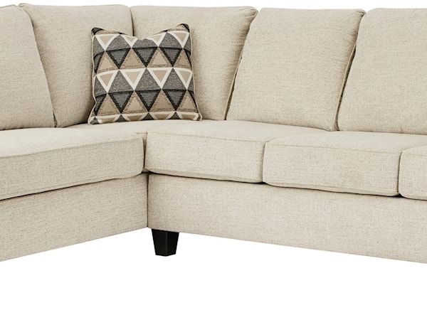 2-Piece Sectional w/ Chaise and Sleeper